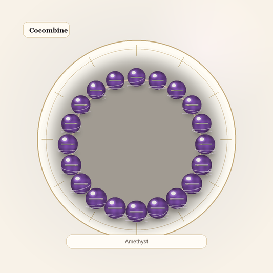 Amethyst Classic Bracelet by Cocombine