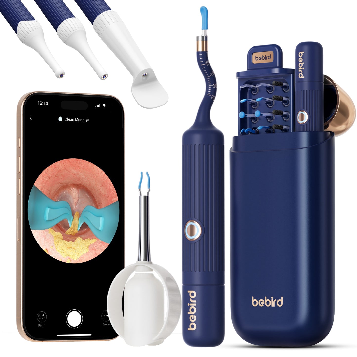 Bebird Earsight plus wireless otoscope earwax removal tool