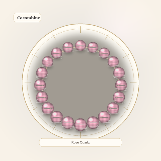 Rose Quartz Classic Bracelet by Cocombine