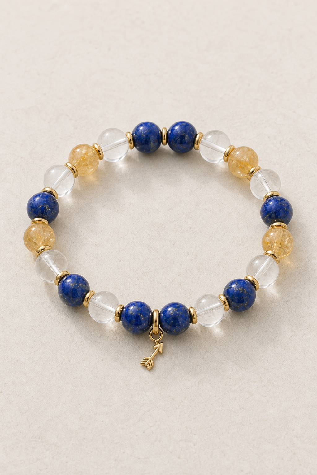 Sagittarius Zodiac Crystal Bracelet